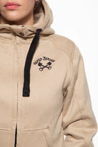 Queen Kerosin - Sweatjacke mit separatem Softshell-Innenfutter «QK Heart»