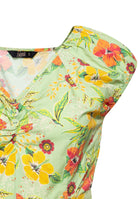 Queen Kerosin - Swing Kleid «Hibiskus»