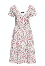 Swing Kleid in Wickel - Optik Kleider von Queen Kerosin