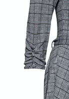 Queen Kerosin - Swingkleid in Karo-Optik