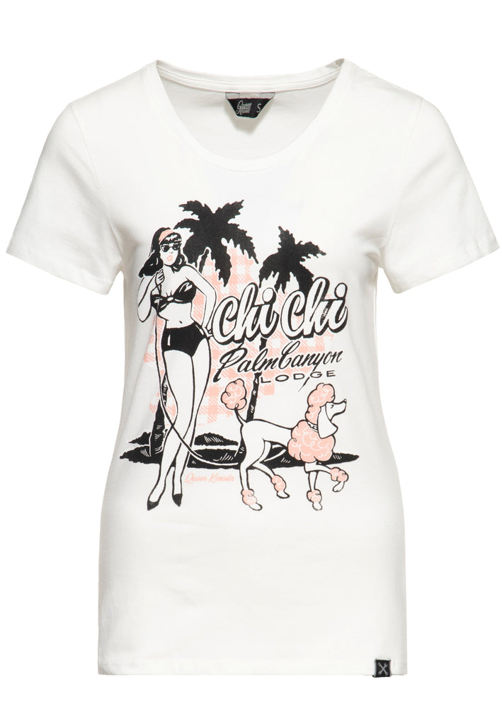 Queen Kerosin - T-Shirt «Chi Chi Beach Poodle»