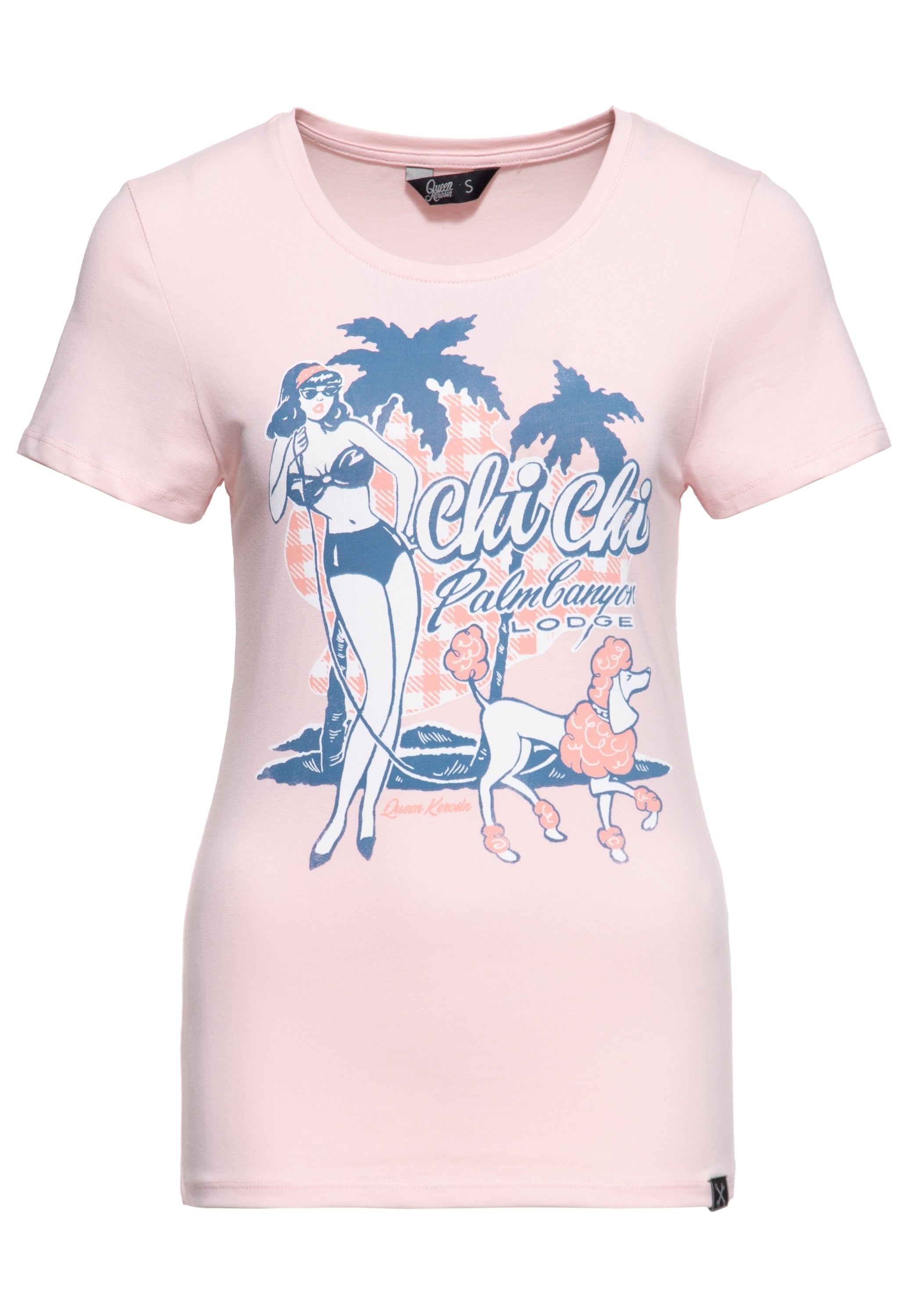 T-Shirt «Chi Chi Beach Poodle» T-Shirts von Queen Kerosin