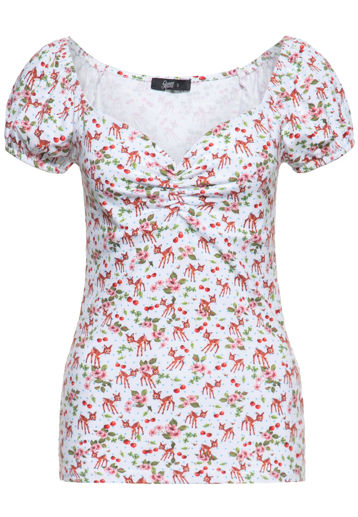 Queen Kerosin T-Shirt «Deer»