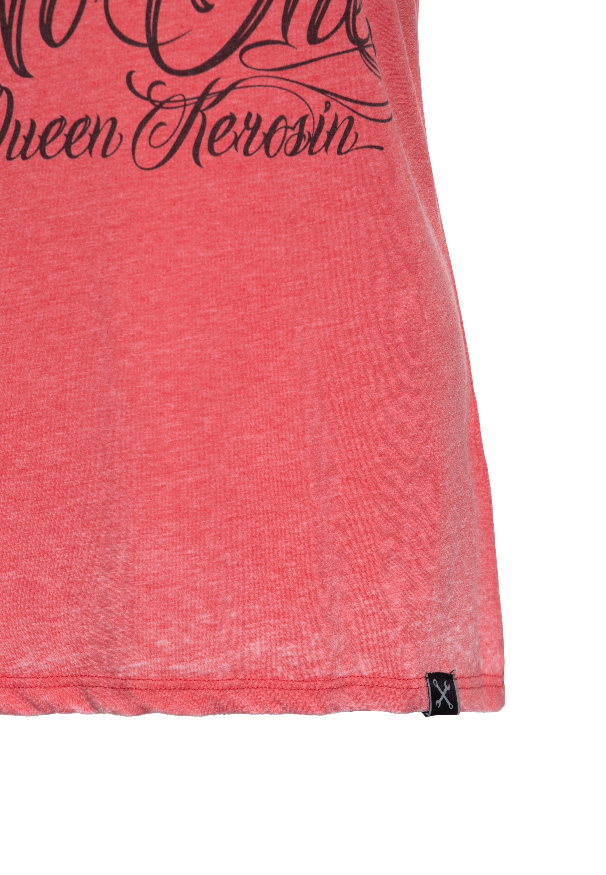Queen Kerosin - T-Shirt Enzyme Wash «Trust No One»