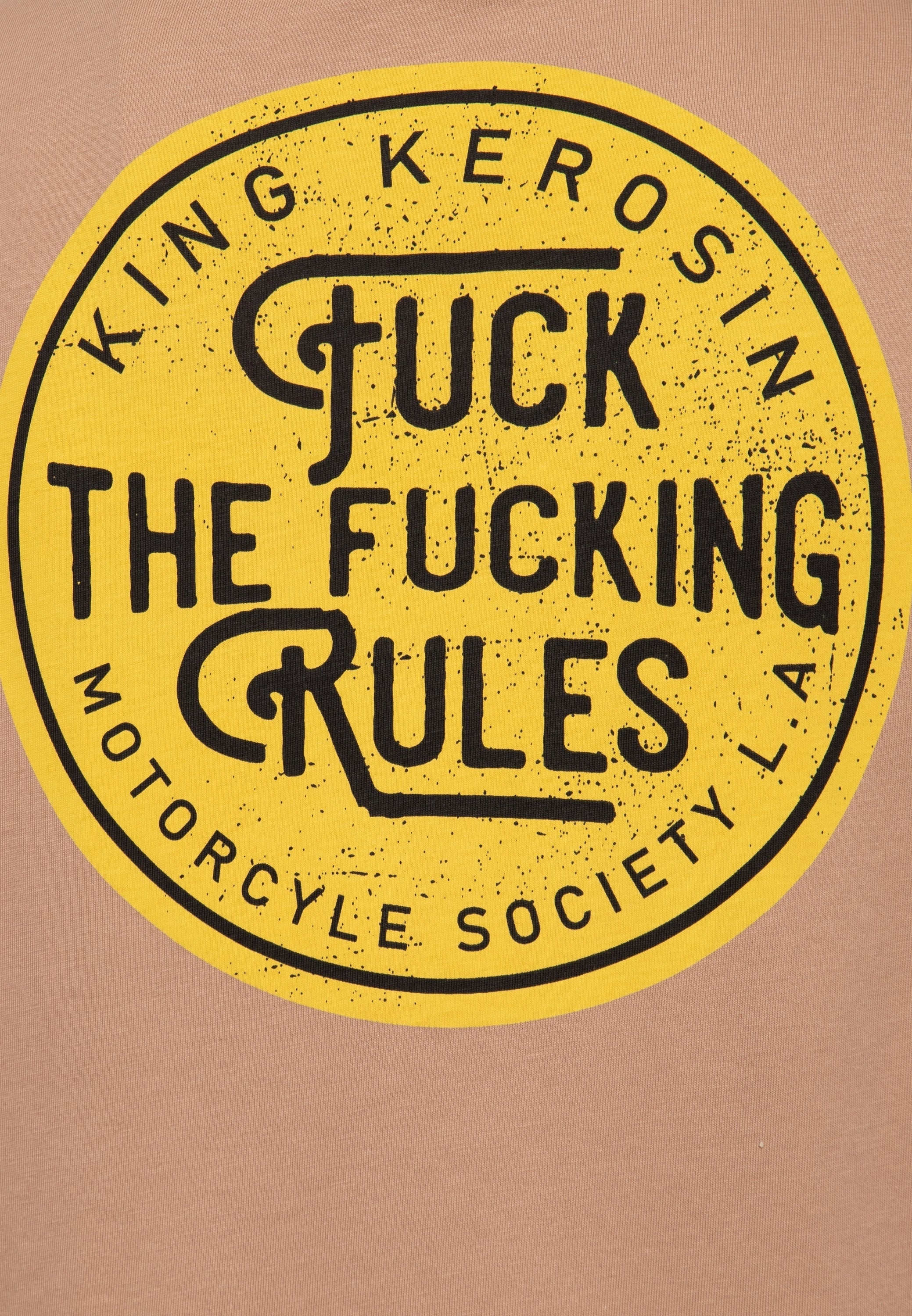 King Kerosin - T-Shirt «Fuck The Fucking Rules»