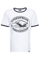 King Kerosin - T-Shirt in angesagter Ringer-Optik «Speedfreak»