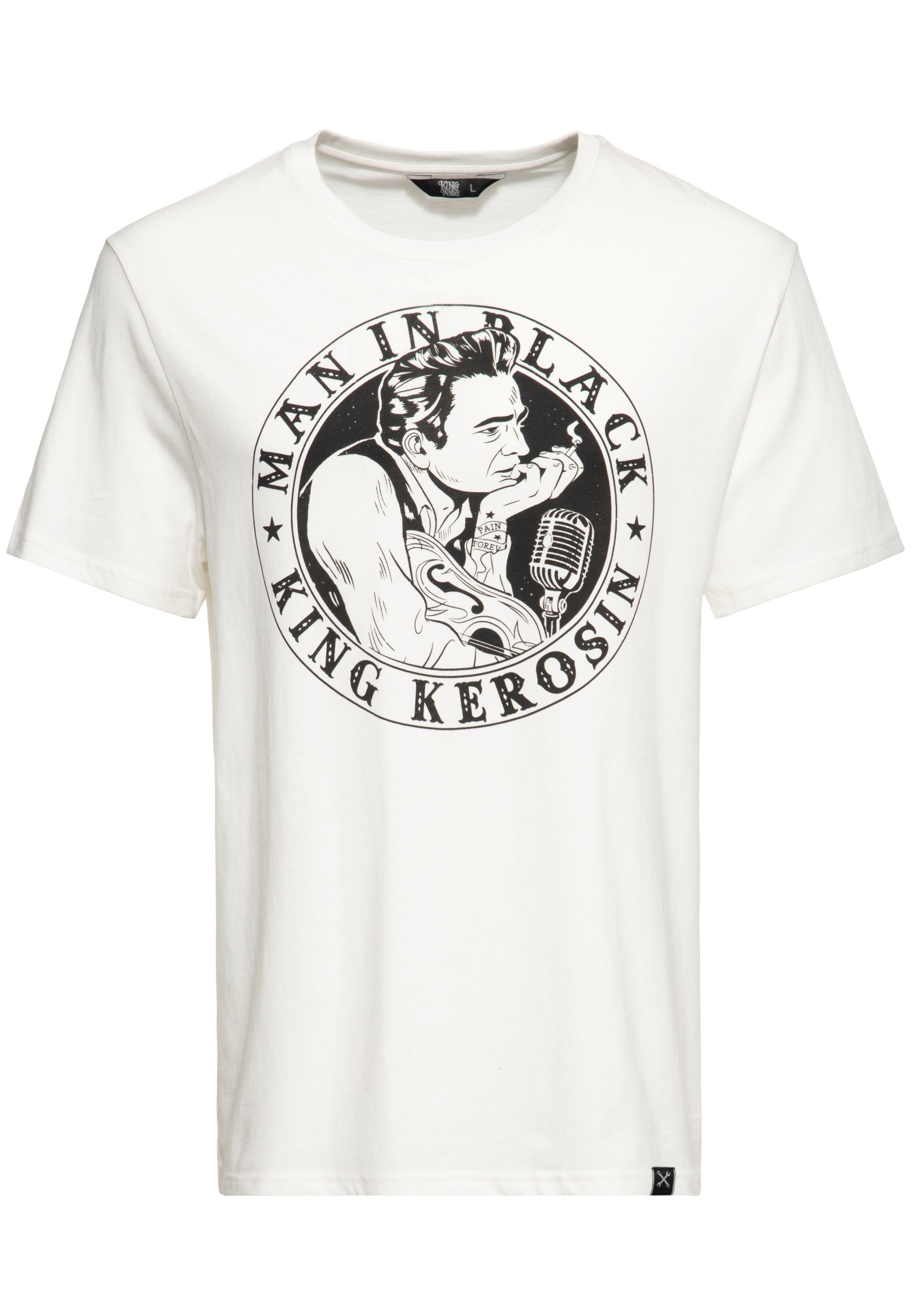 T-Shirt «Man in Black» T-Shirts von King Kerosin