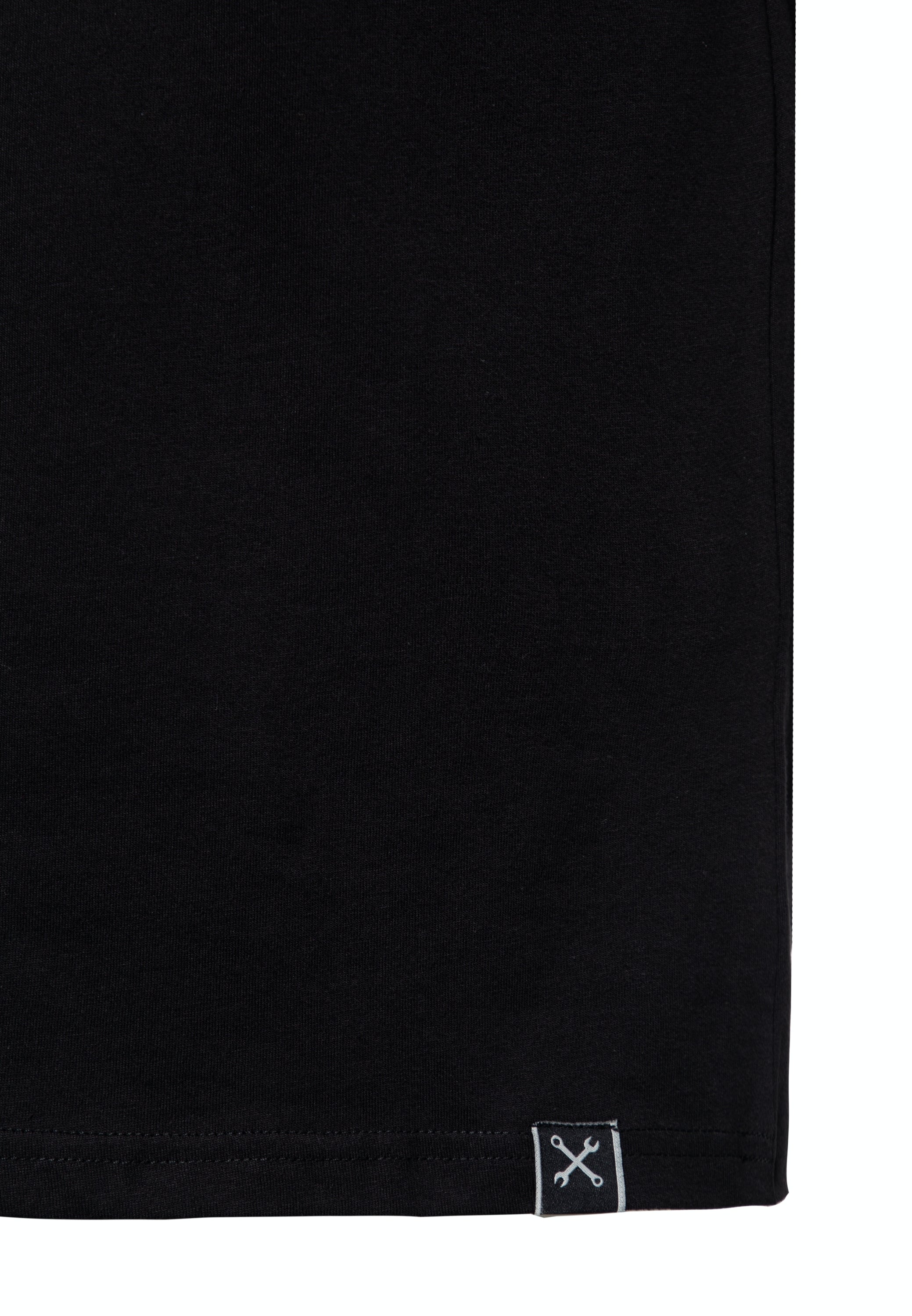 King Kerosin - T-Shirt mit Frontprint «Garage Built»