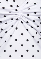 Queen Kerosin - T-Shirt mit Polka-Dots