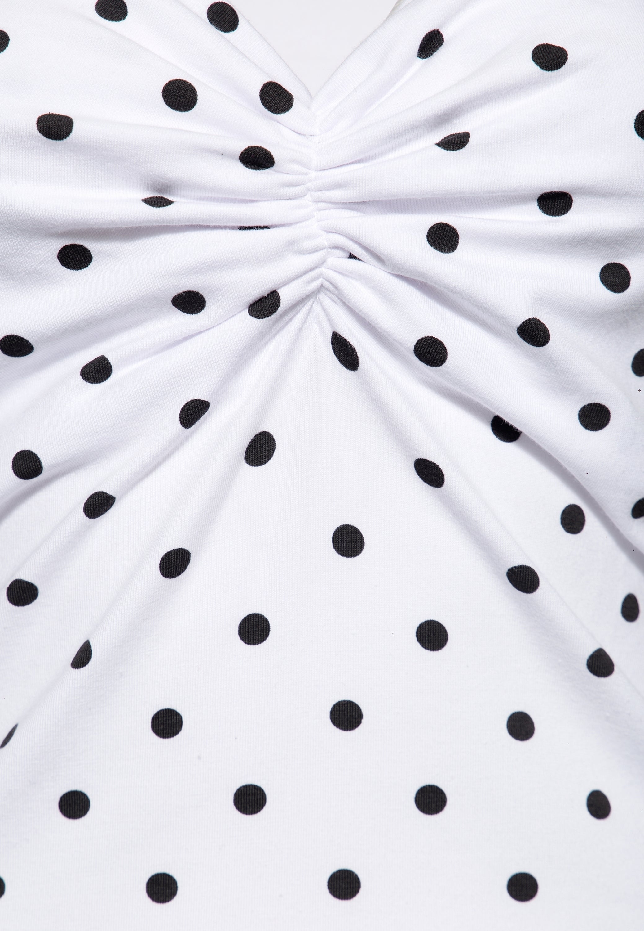 Queen Kerosin - T-Shirt mit Polka-Dots