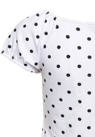 Queen Kerosin - T-Shirt mit Polka-Dots