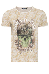 T-Shirt mit Print «born to kill» T-Shirts von King Kerosin
