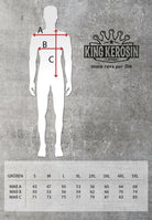 King Kerosin - T-Shirt mit Print in der Front «Gott ist mit uns»