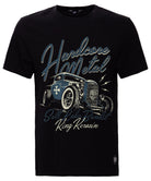 King Kerosin - T-Shirt mit Retro Druck «Hardcore Metal»