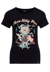 T-Shirt «Purr Kitty Purr» T-Shirts von Queen Kerosin