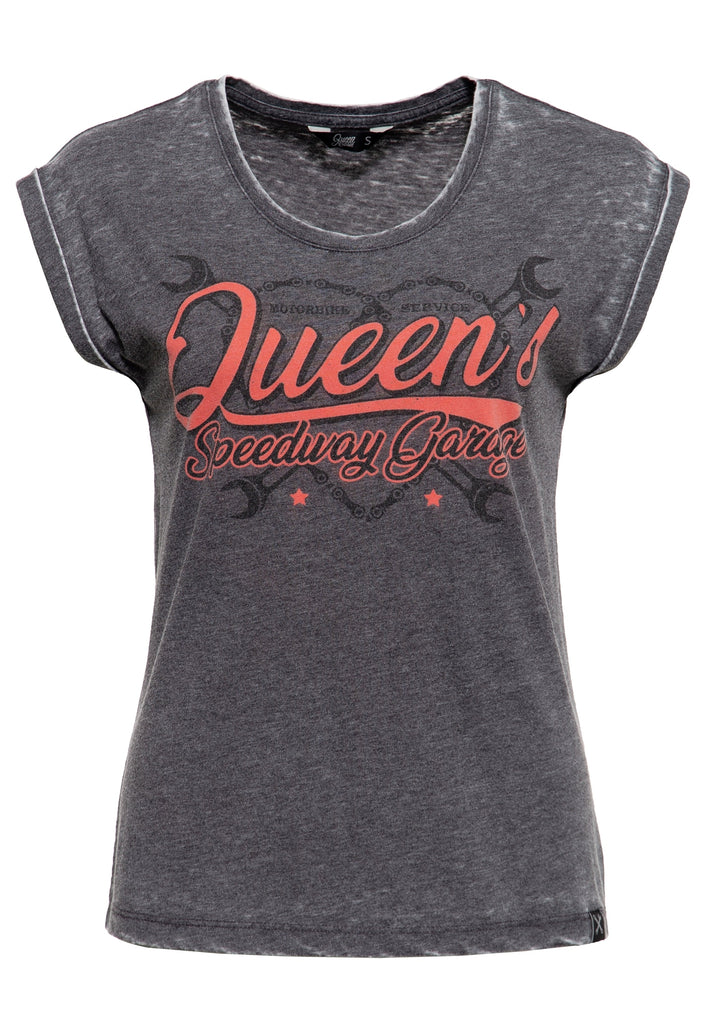 Queen Kerosin - T-Shirt «Queen's Speedway Garage»