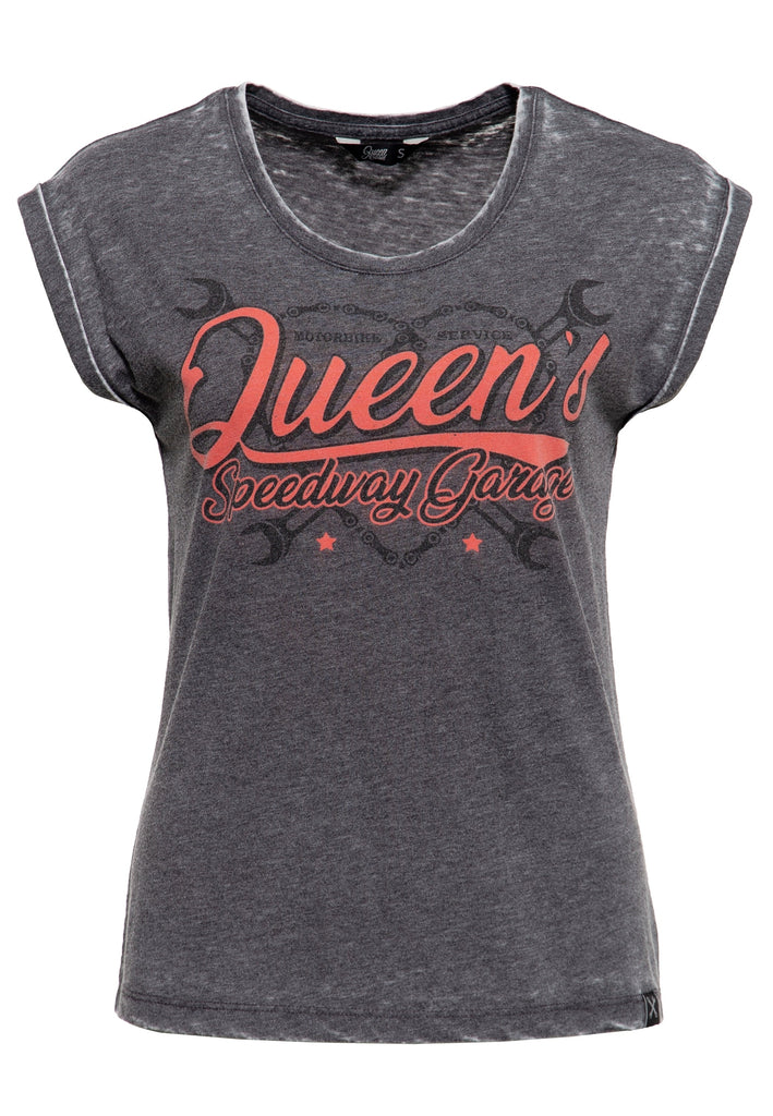 Queen Kerosin T-Shirt «Queen's Speedway Garage»
