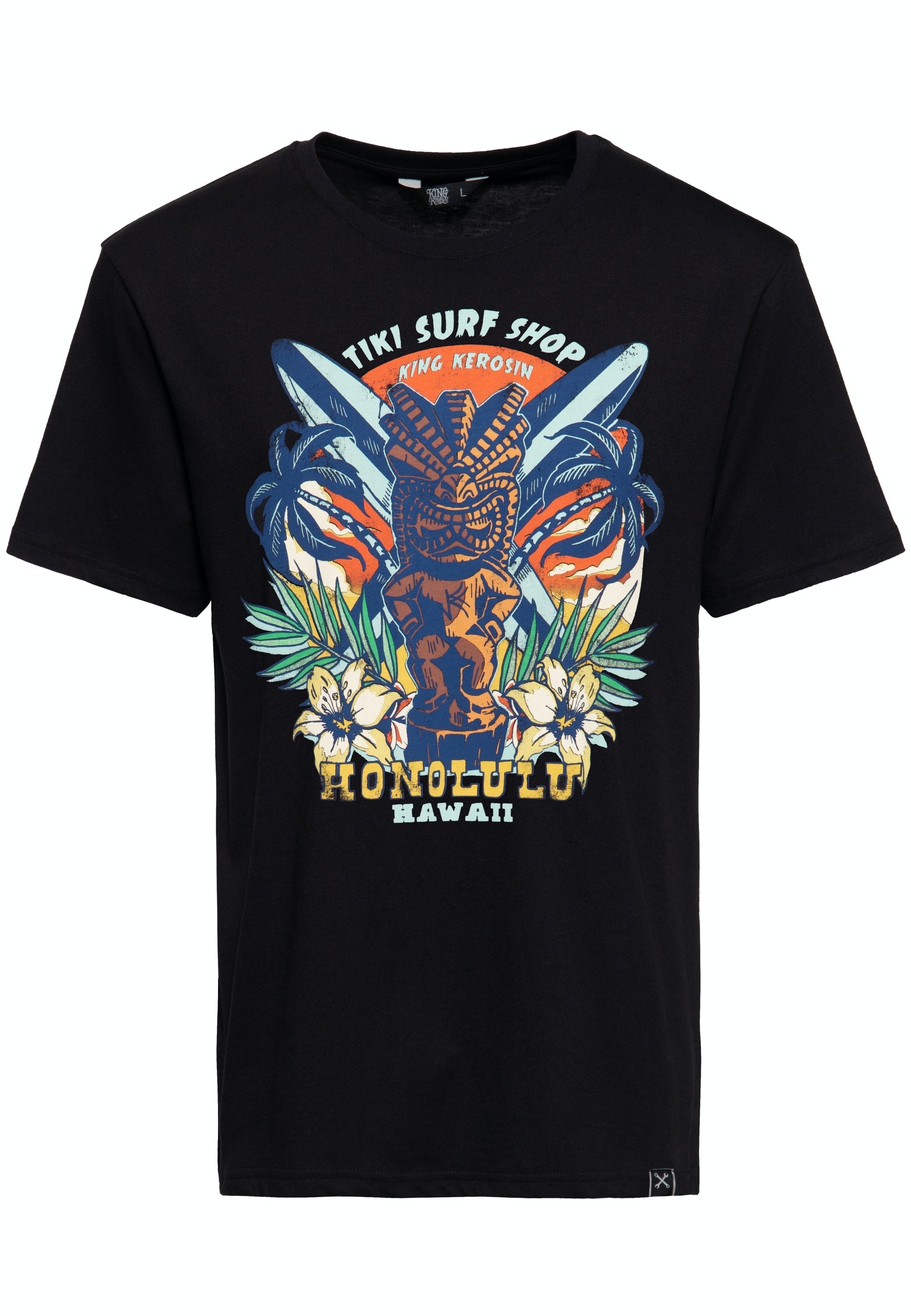 T-Shirt «Tiki Surf Shop» T-Shirts von King Kerosin
