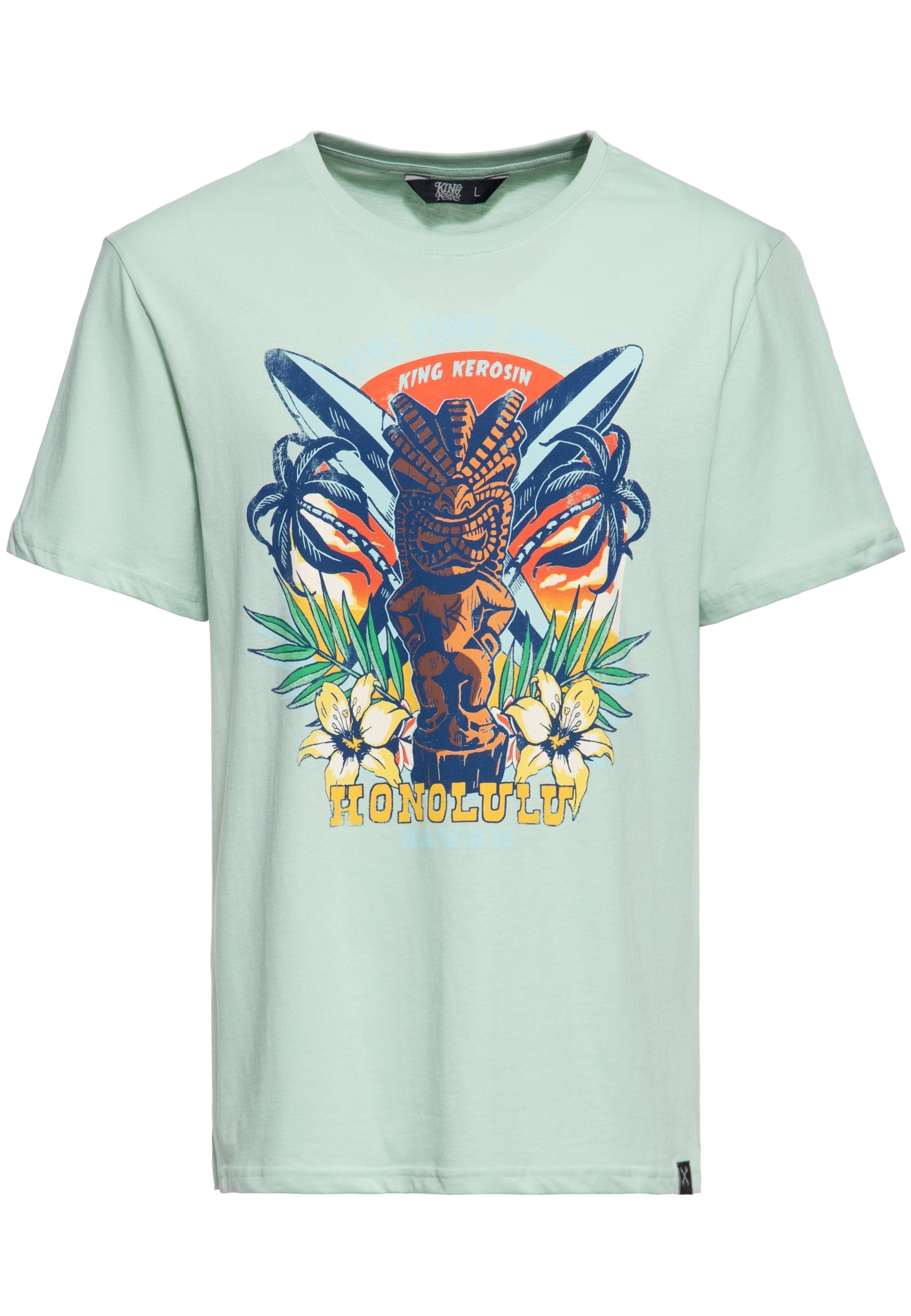 T-Shirt «Tiki Surf Shop» T-Shirts von King Kerosin