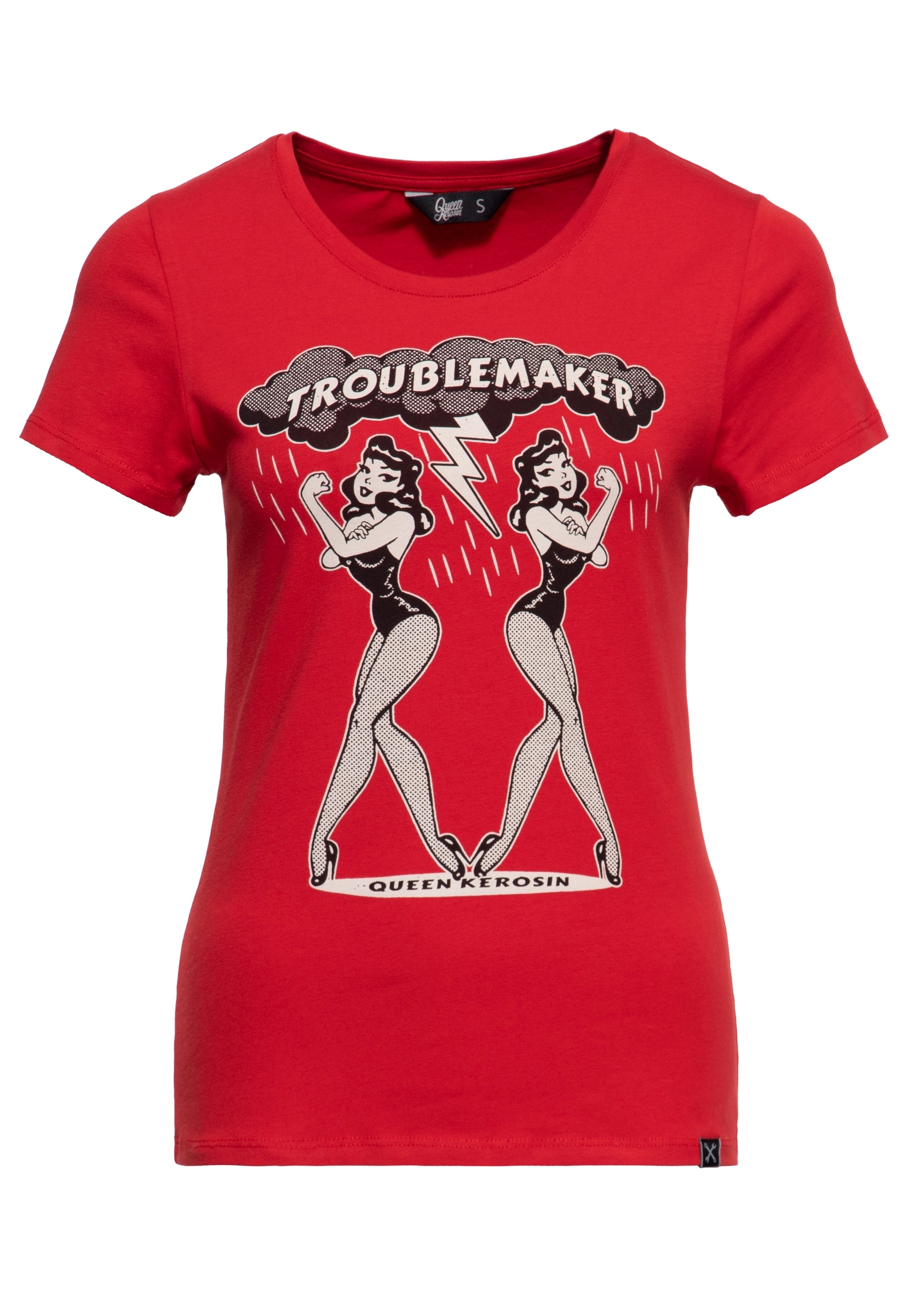 T-Shirt «Troublemaker» T-Shirts von Queen Kerosin