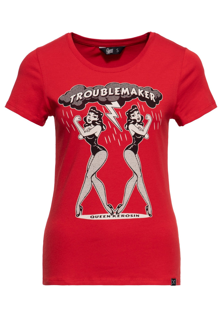 Queen Kerosin - T-Shirt «Troublemaker»