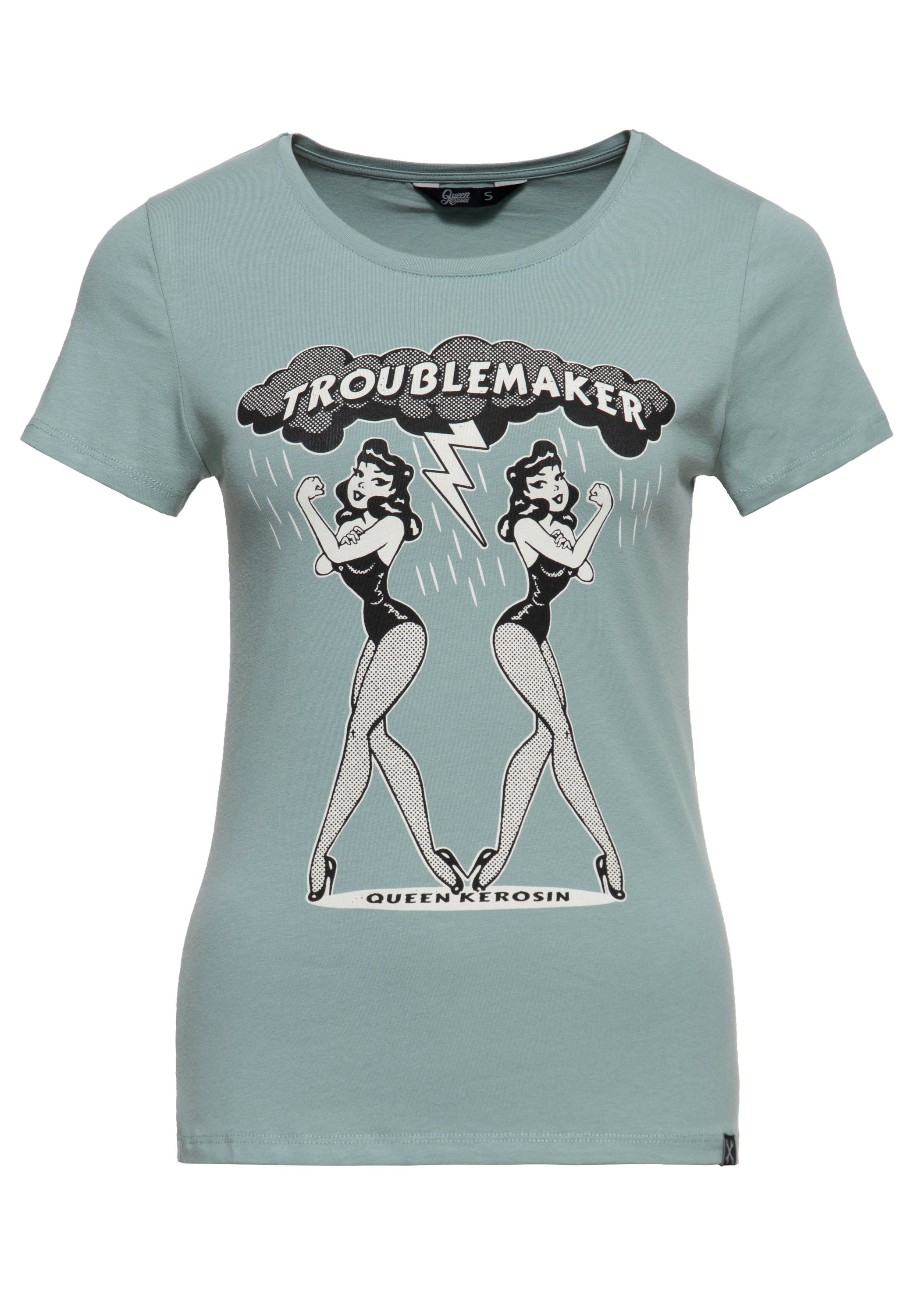 T-Shirt «Troublemaker» T-Shirts von Queen Kerosin