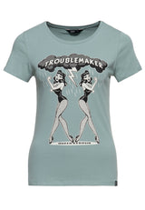 T-Shirt «Troublemaker» T-Shirts von Queen Kerosin