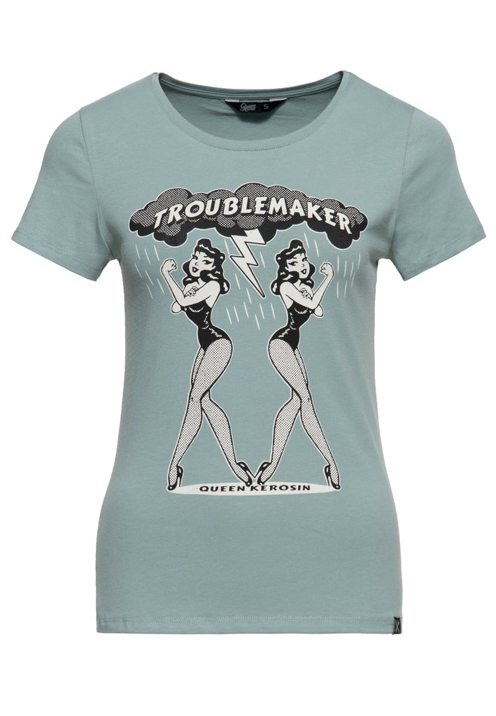 Queen Kerosin T-Shirt «Troublemaker»