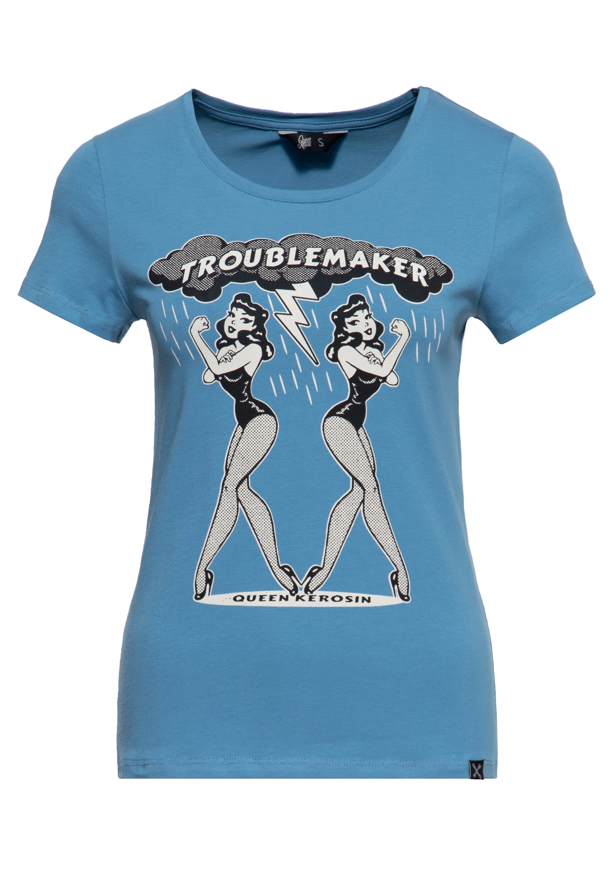 T-Shirt «Troublemaker» T-Shirts von Queen Kerosin