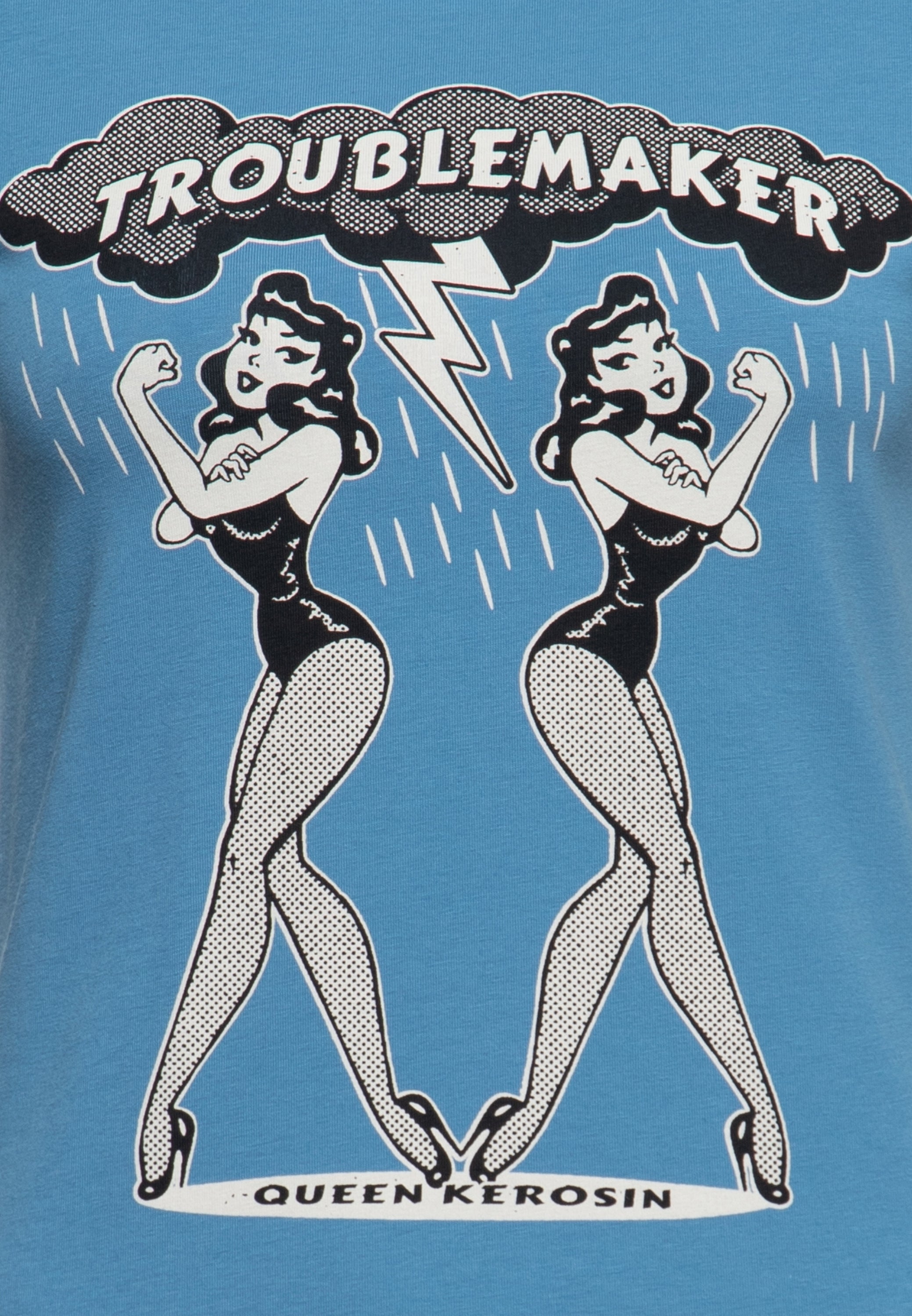 Queen Kerosin - T-Shirt «Troublemaker»