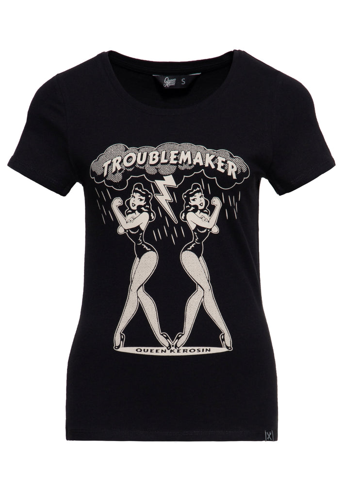 Queen Kerosin - T-Shirt «Troublemaker»