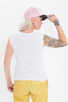 Queen Kerosin - Tank Top mit rockigem Front Druck «F*ck The Rules»