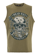 King Kerosin - Tank Top mit Skull Print