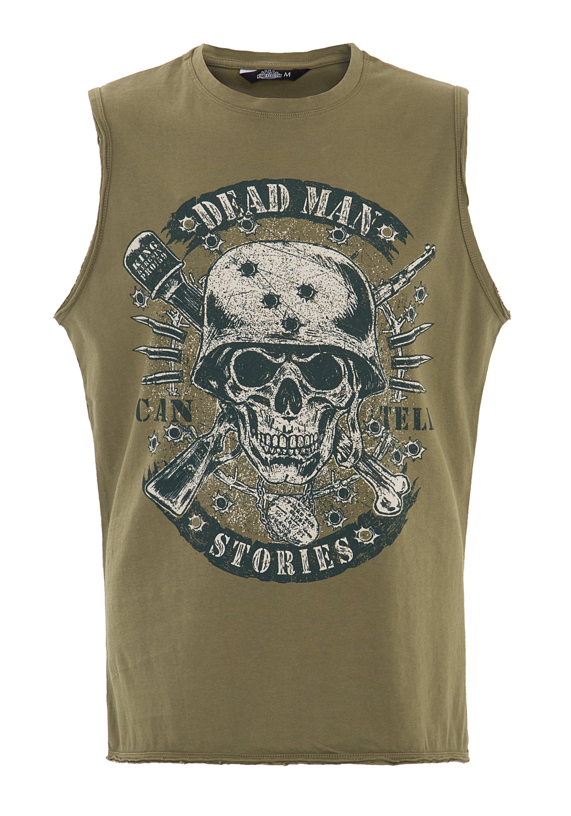 King Kerosin - Tank Top mit Skull Print