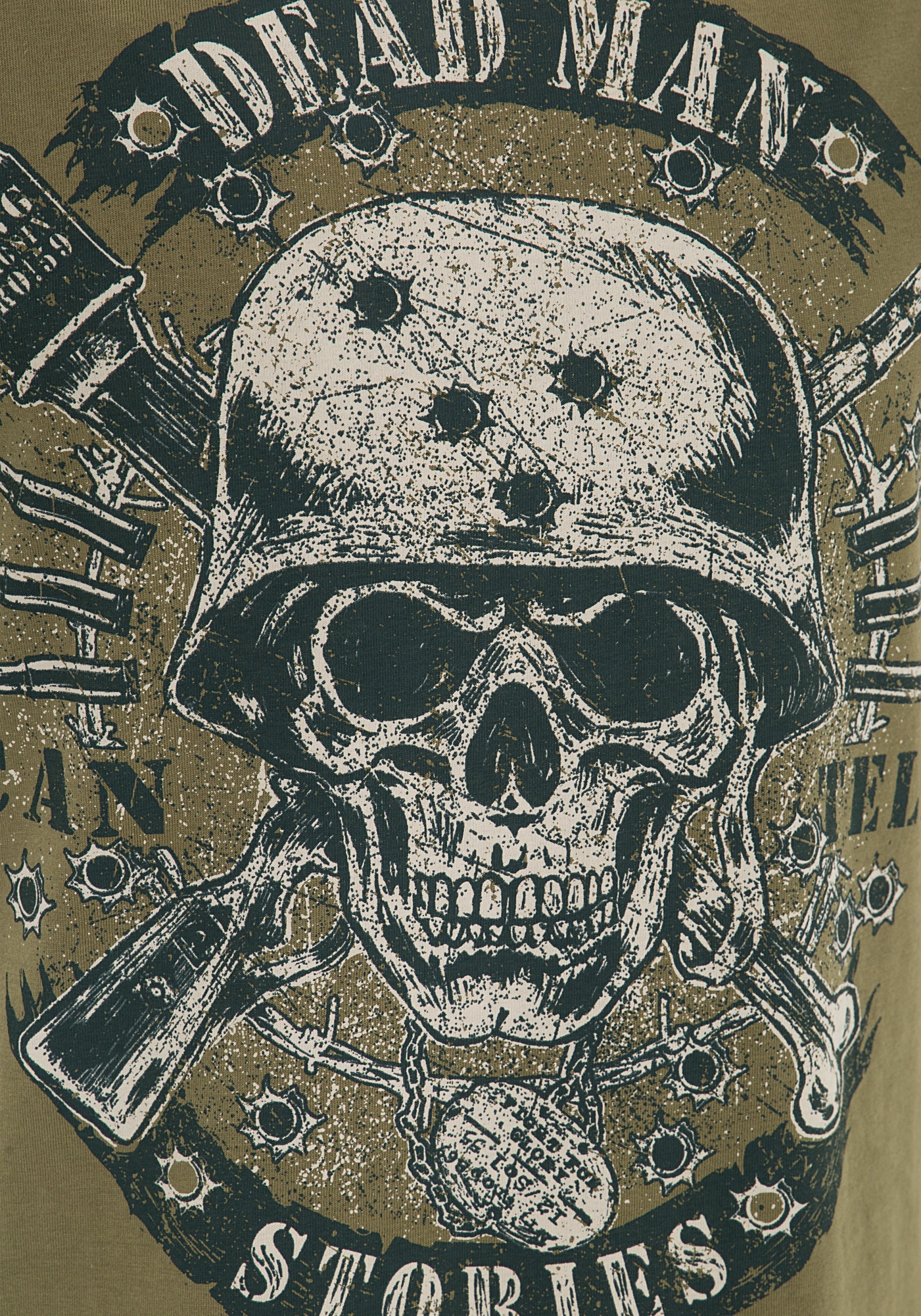 King Kerosin - Tank Top mit Skull Print