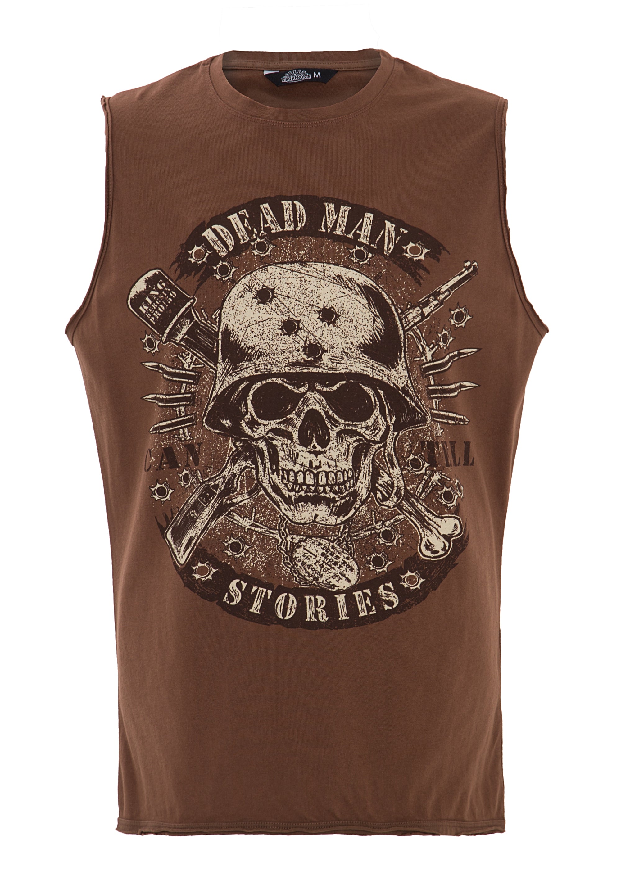 King Kerosin - Tank Top mit Skull Print