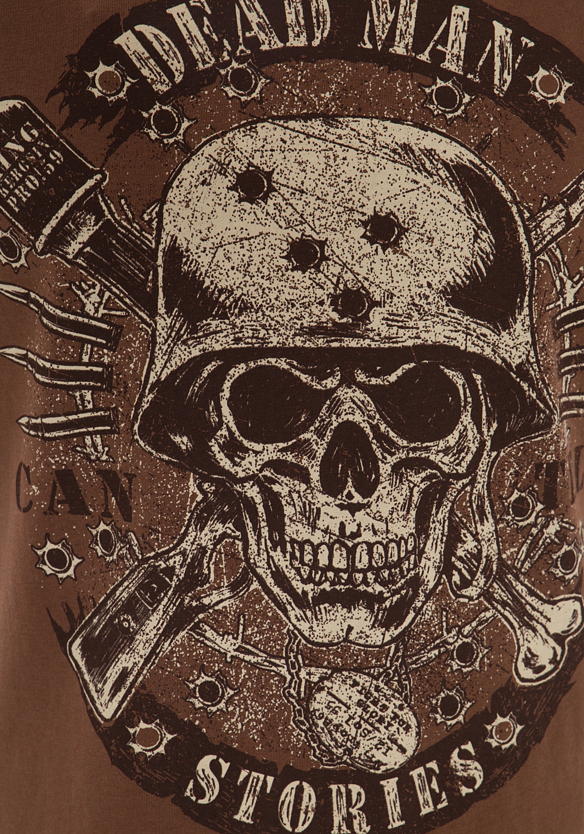 King Kerosin - Tank Top mit Skull Print