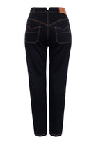 Queen Kerosin - Vintage High Waist Jeans mit geradem Bein «Melly»