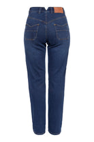 Queen Kerosin - Vintage High Waist Jeans mit geradem Bein «Melly»
