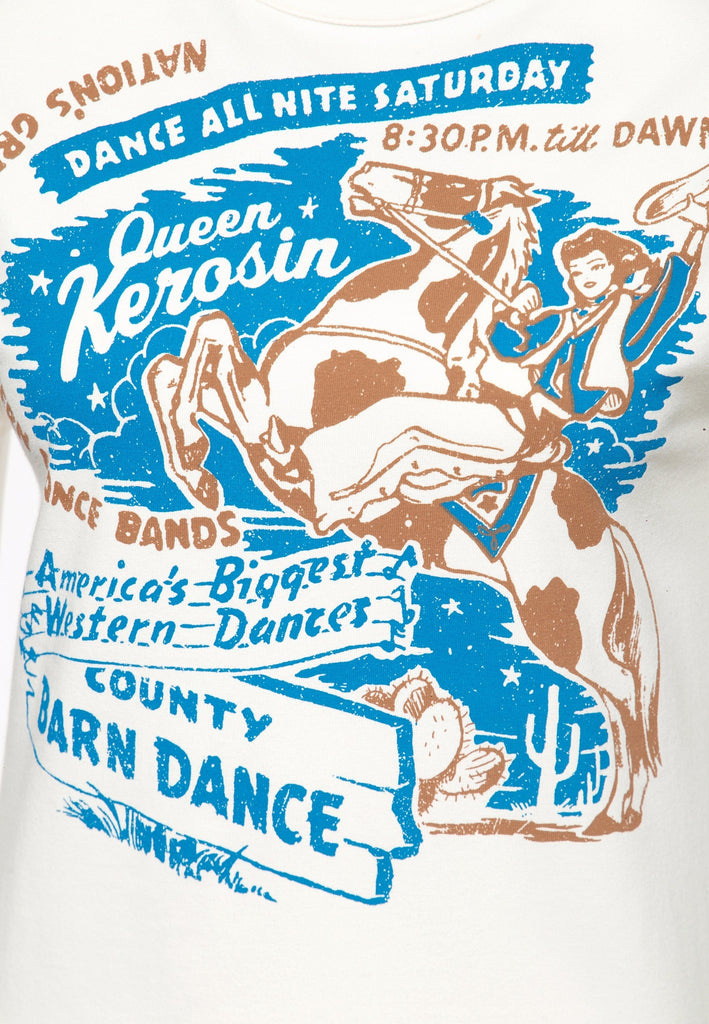 Queen Kerosin - Vintage T-Shirt «Barn Dance»