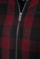 Queen Kerosin - Wolljacke mit Karo-Muster