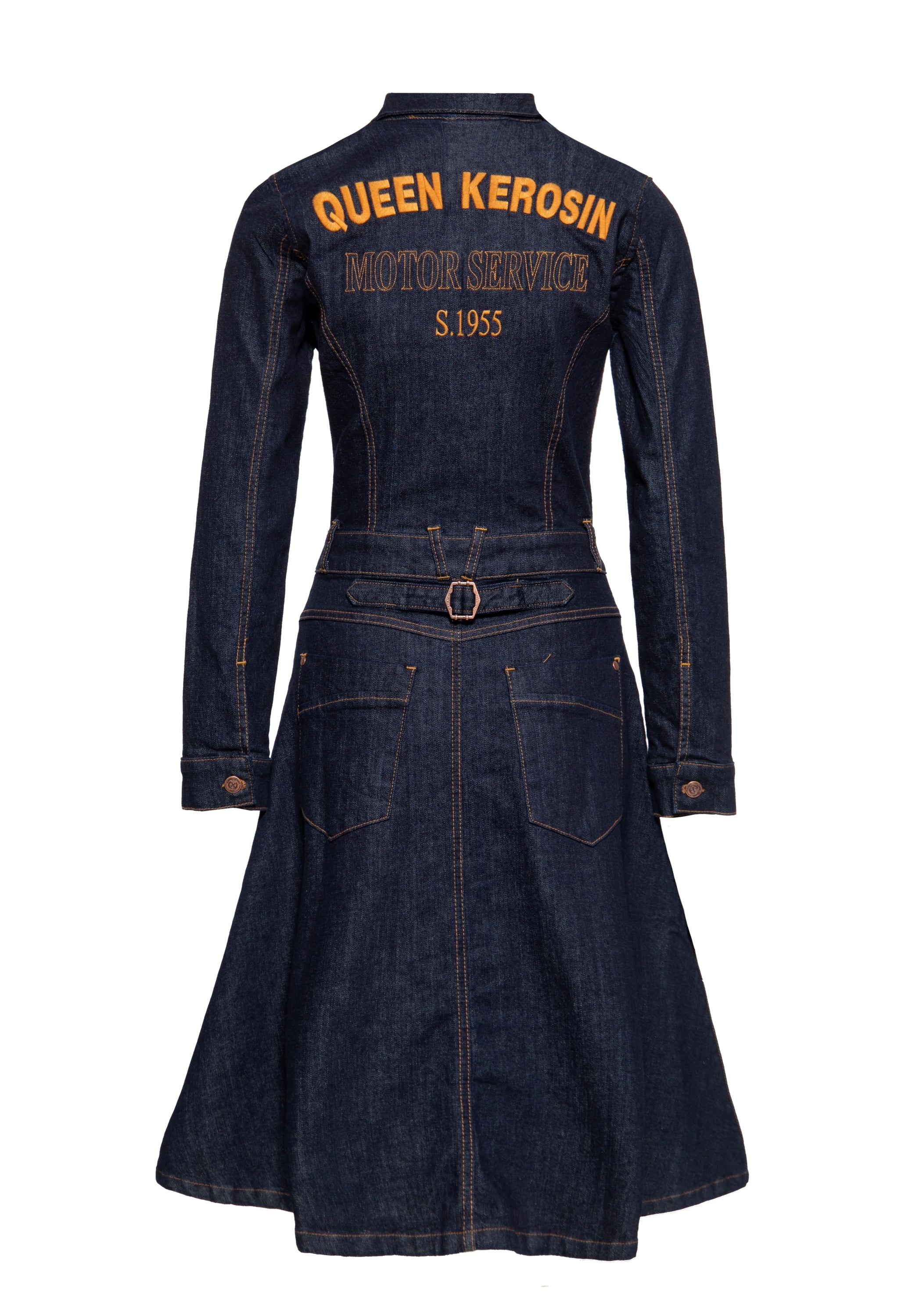 Queen Kerosin - Worker Swing Kleid «Queen S. 1955»