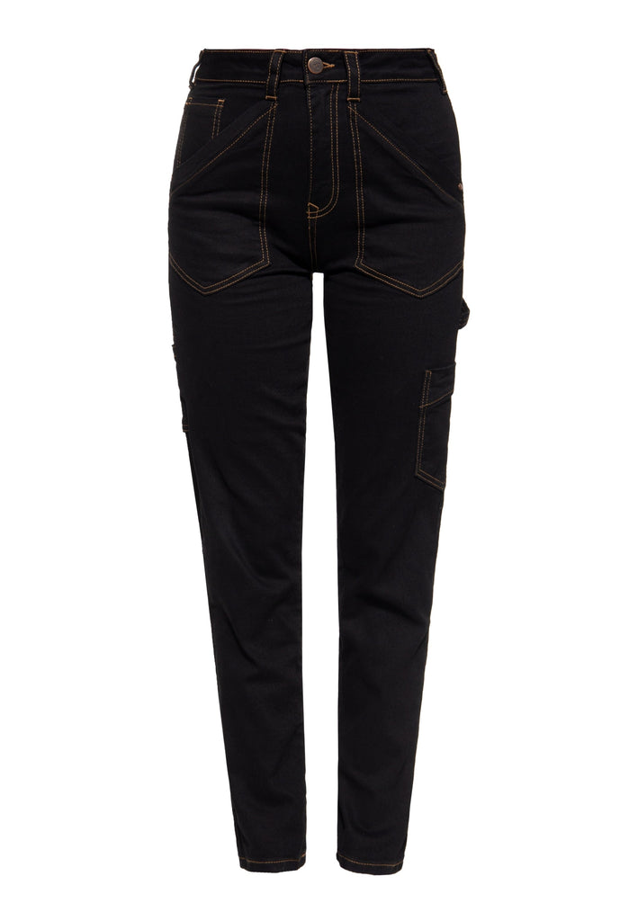 Queen Kerosin Workwear Damen Jeanshose