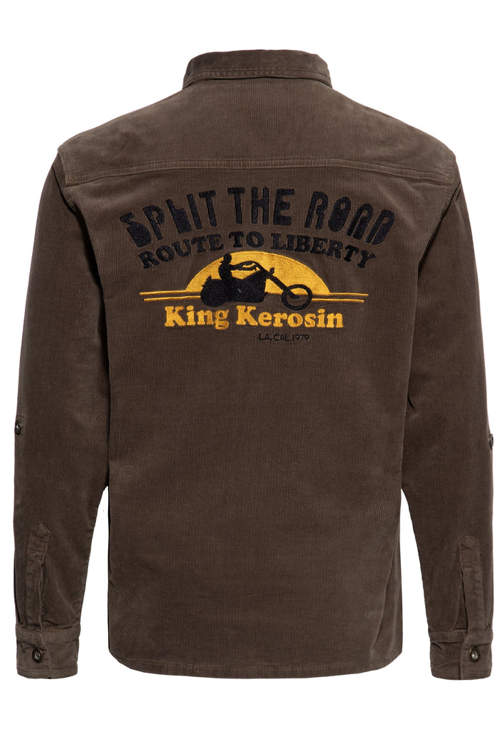 King Kerosin - Workwear Hemd «Split The Road»