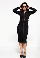 Queen Kerosin - Workwear Pencil Dress