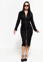 Queen Kerosin - Workwear Pencil Dress
