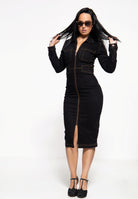 Queen Kerosin - Workwear Pencil Dress