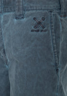 King Kerosin - Workwear Shorts in Oil-Washed Optik «Garage Wear»