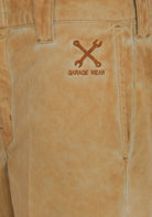 King Kerosin - Workwear Shorts in Oil-Washed Optik «Garage Wear»
