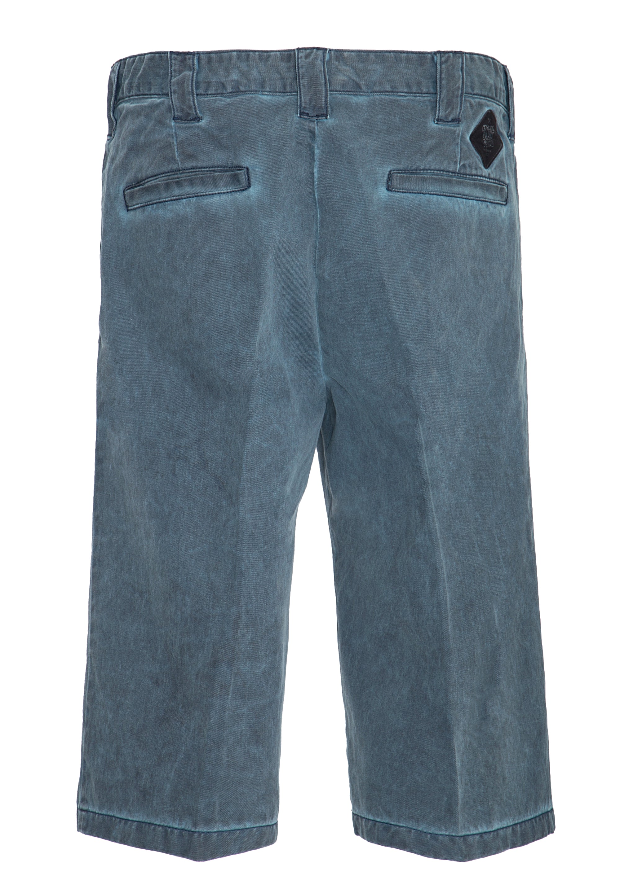 King Kerosin - Workwear Shorts in Oil-Washed Optik «Garage Wear»
